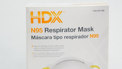 HDX Contour Fit N95 Respirator Mask - Pack of 15